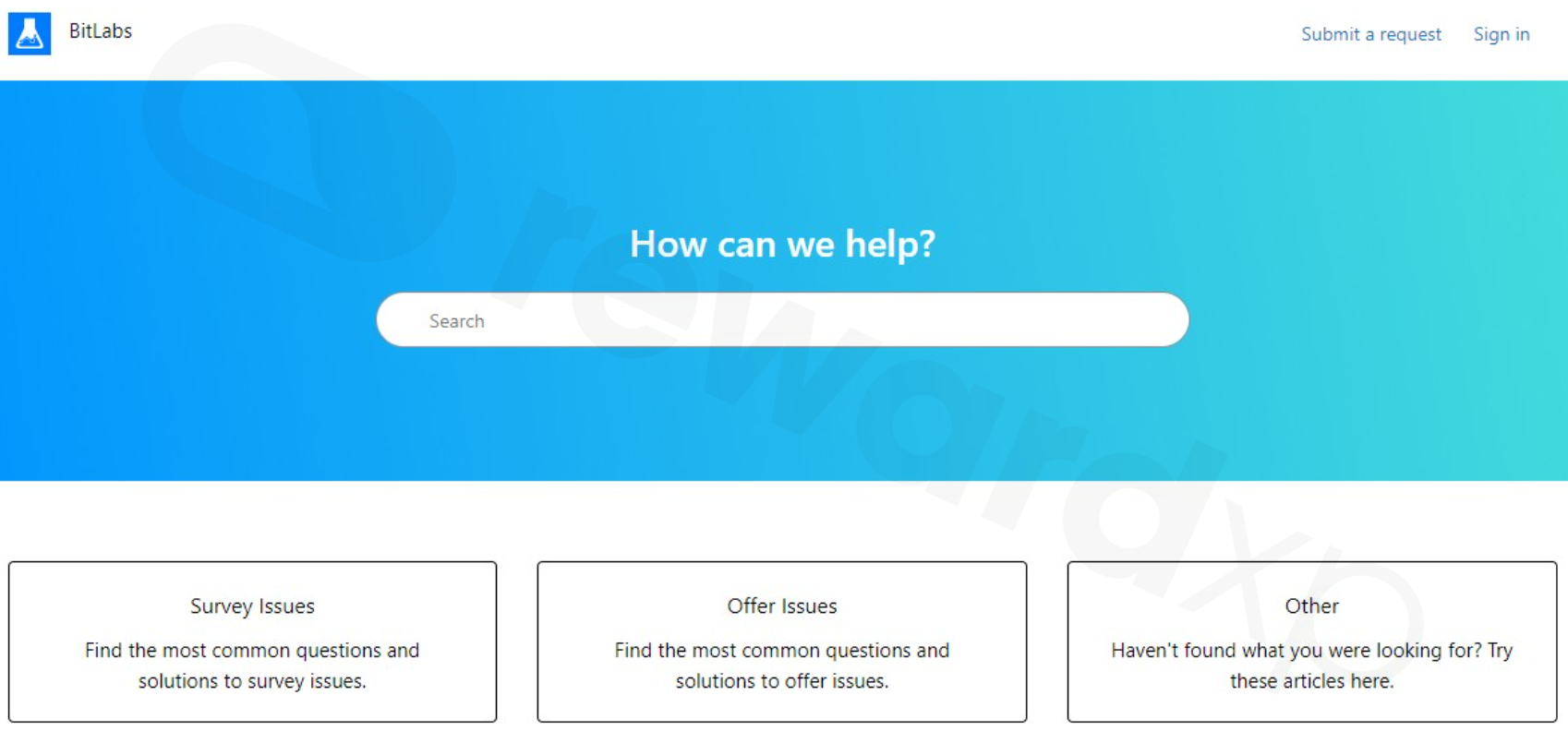 BitLabs support portal